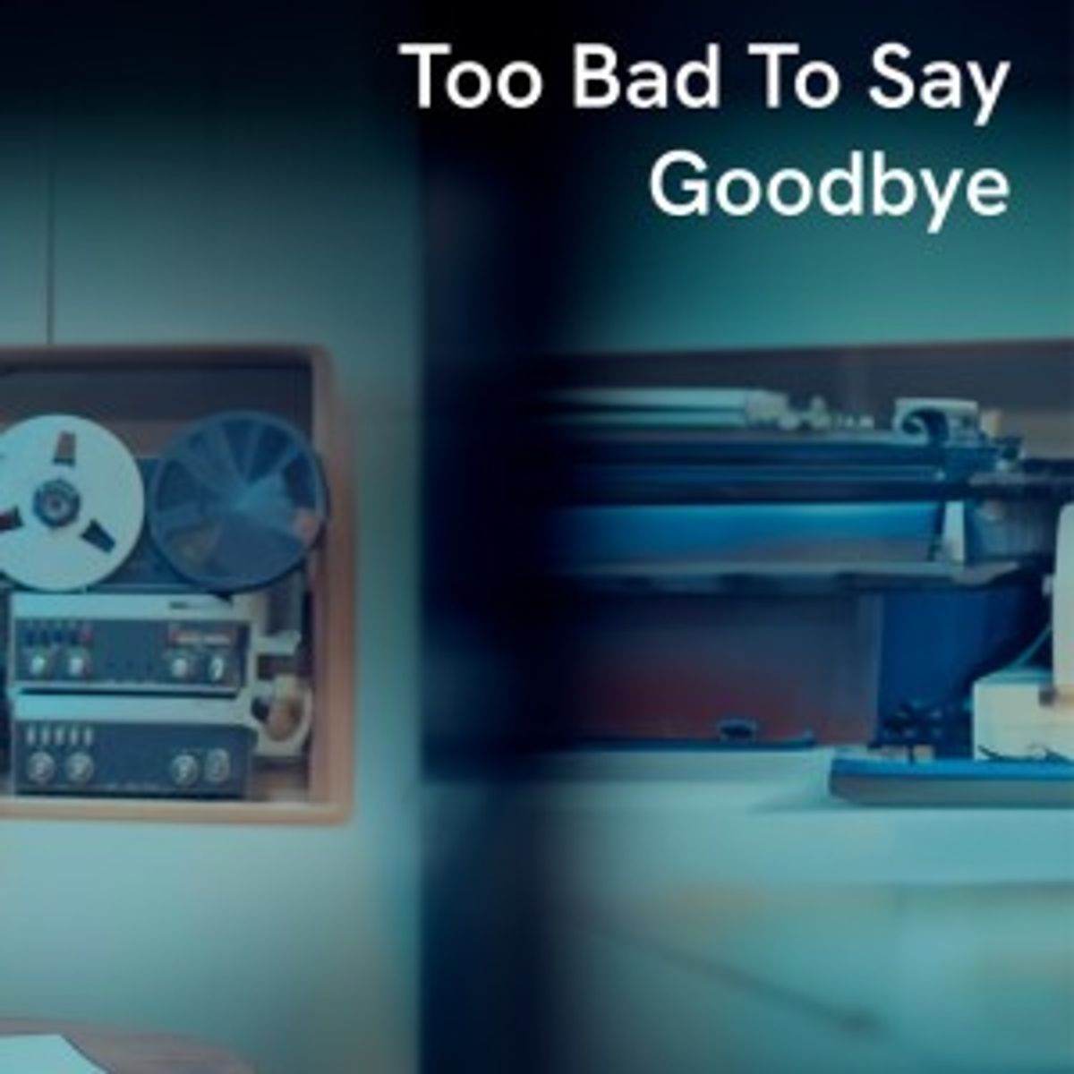 Too Bad to Say Goodbye