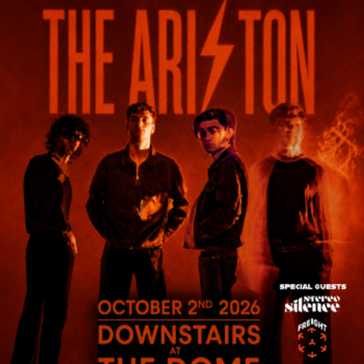 TICKETS FOR THE DOME, LONDON W/ THE ARISTON