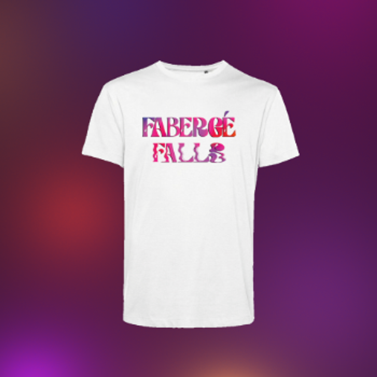 T-SHIRT - Fabergé Falls - WHITE