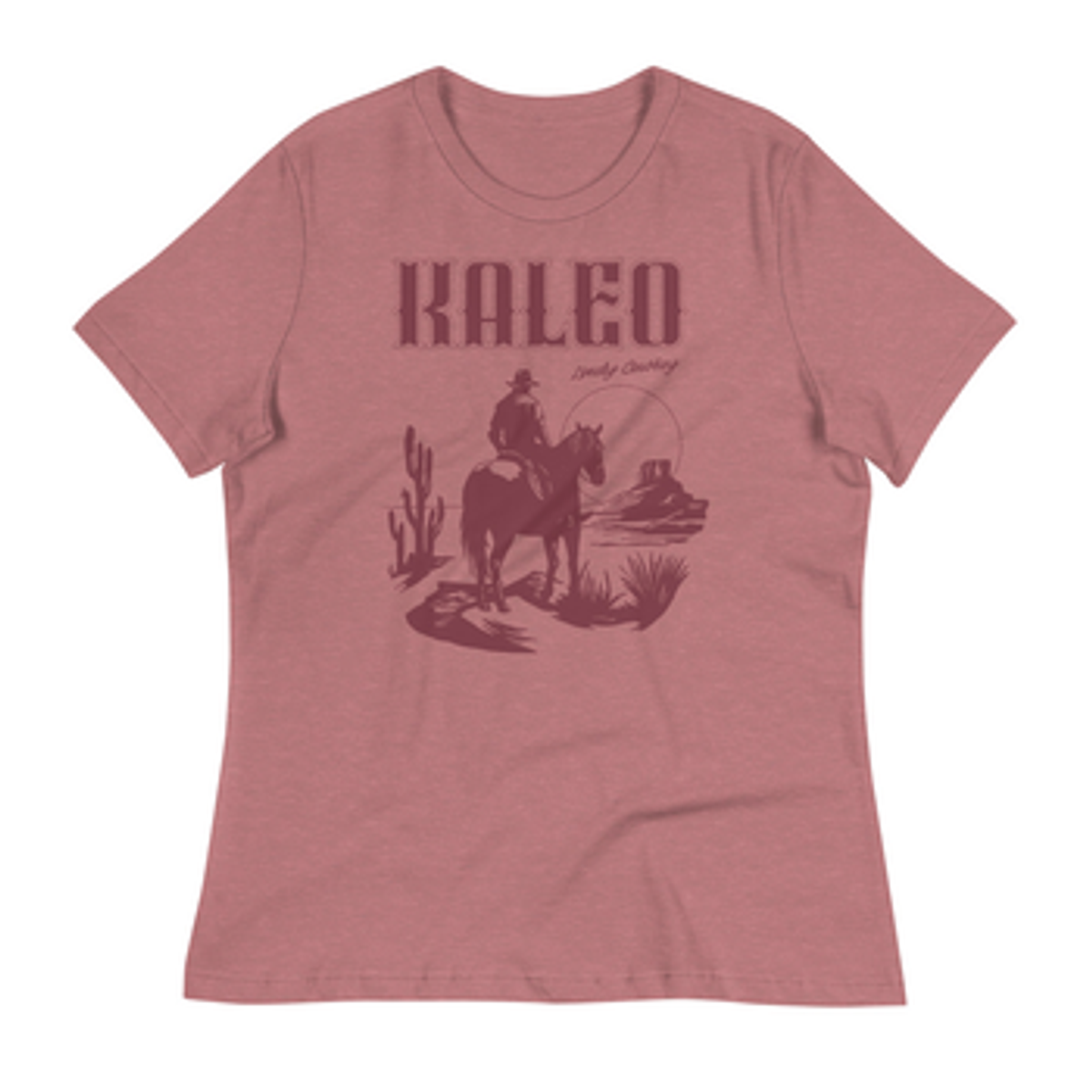 Lonely Cowboy Womens Tee