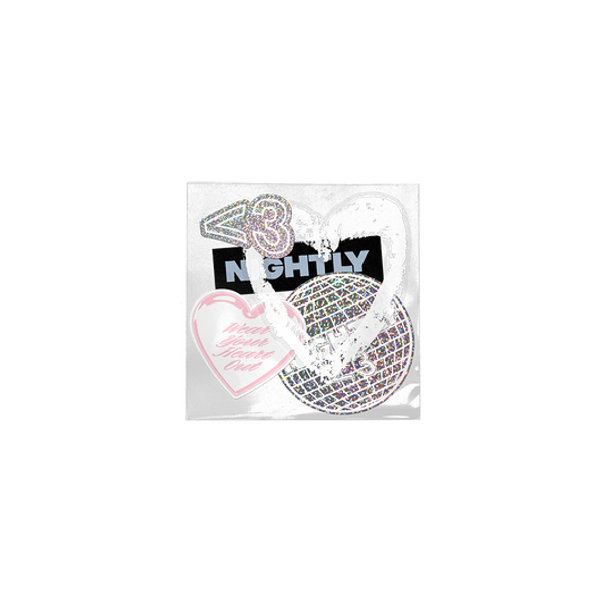 wear your heart out sticker pack