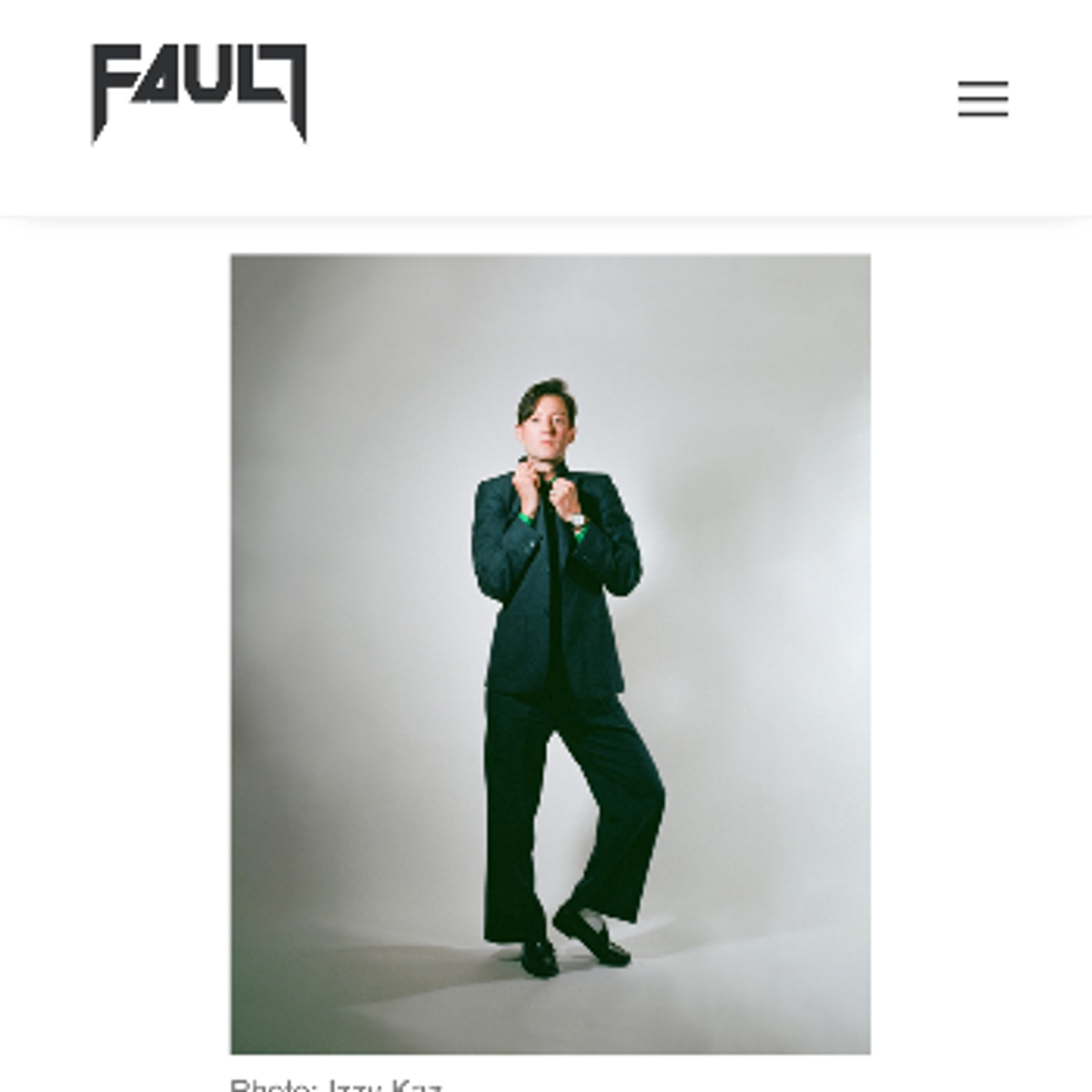 Fault Magazine interview