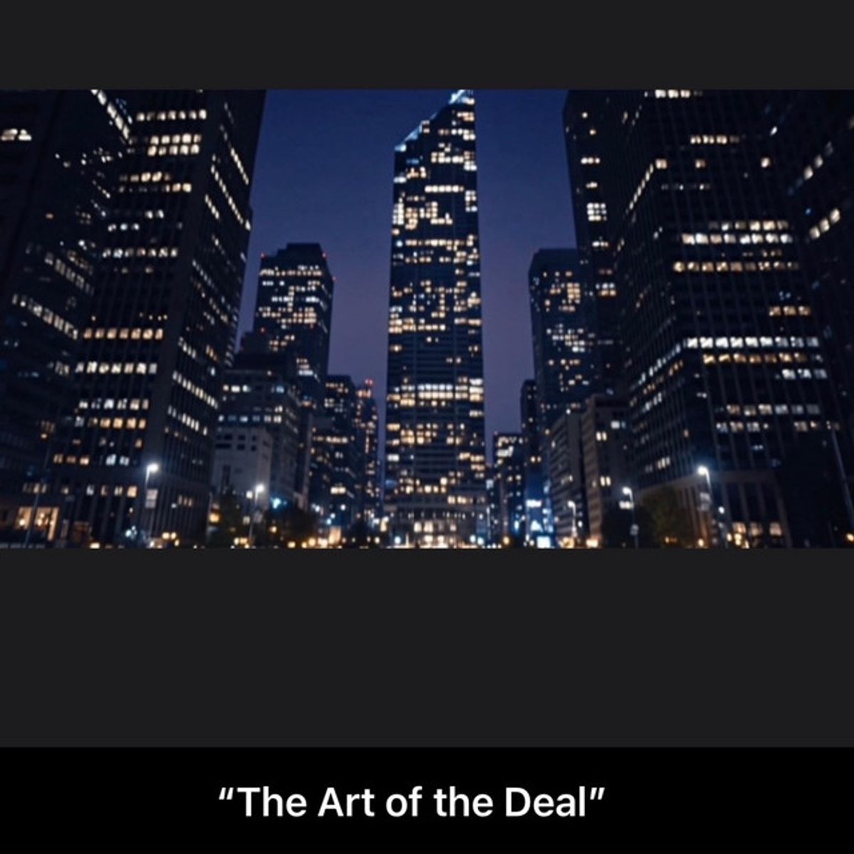 The Art of the Deal