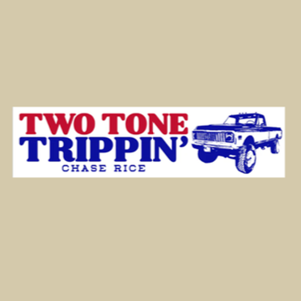 TWO TONE TRIPPIN' BUMPER STICKER