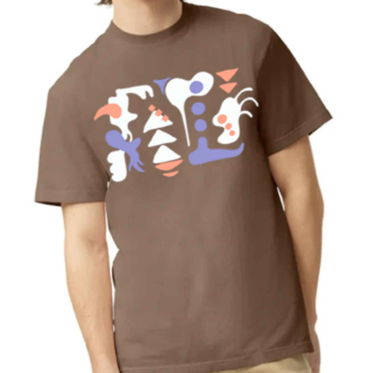 Brown Squiggle Shirt