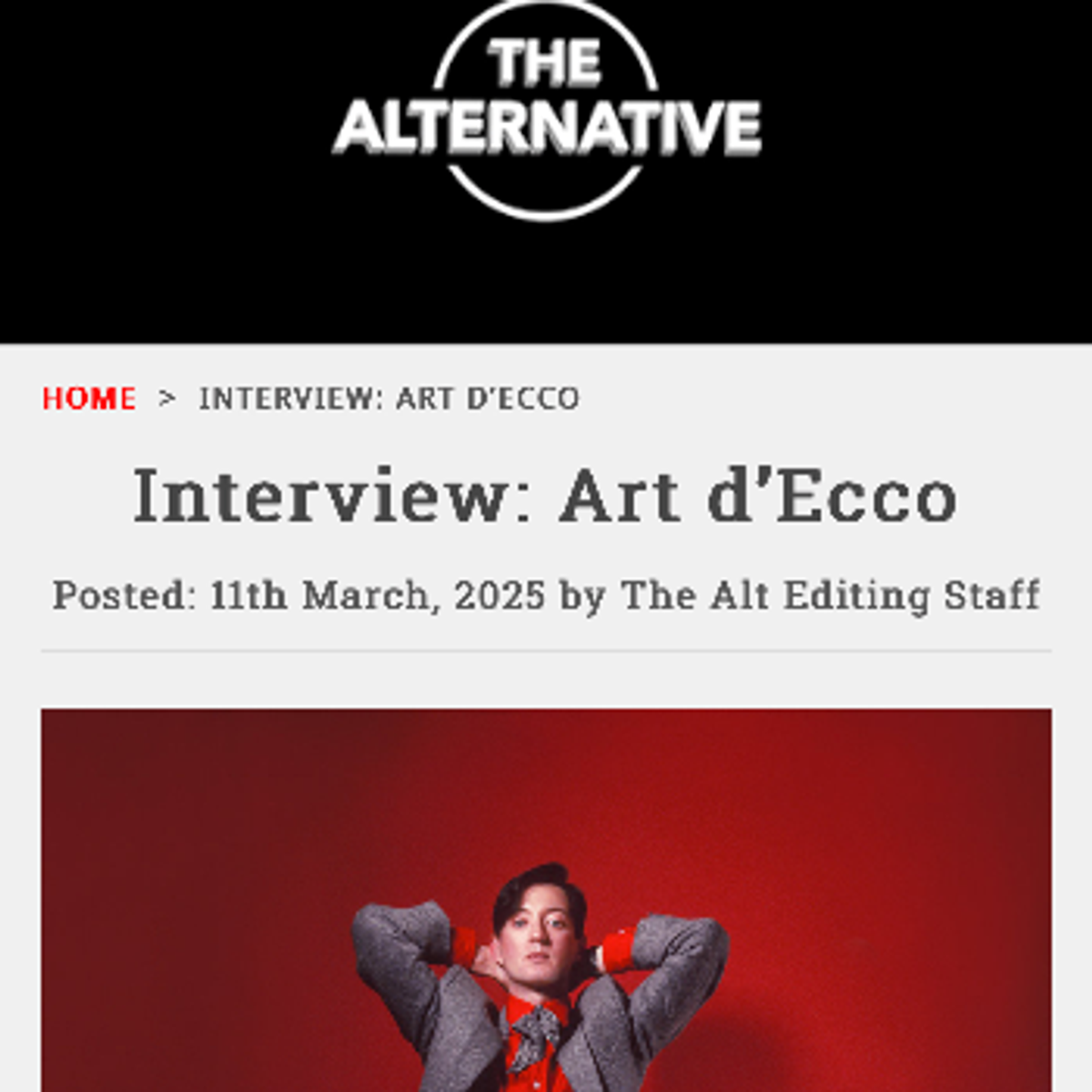 The Alternative: interview 